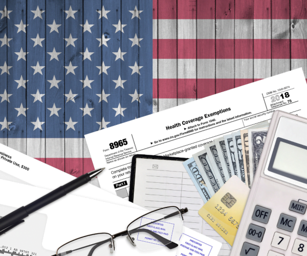 american_flag_glasses_documents_How the IRS Classifies Cryptocurrency