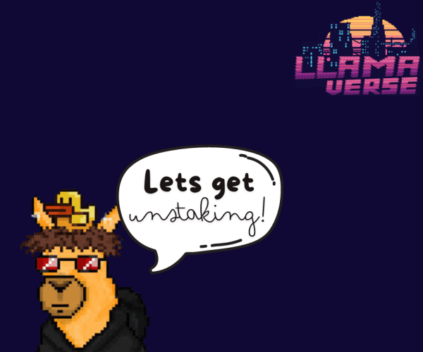 Unstake Your Llamaverse Genesis NFT